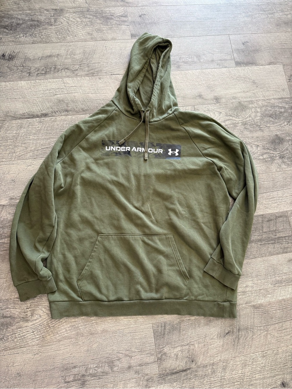 Under Armour Men's Olive Green Pullover Hoodie Sweatshirt 3xlt